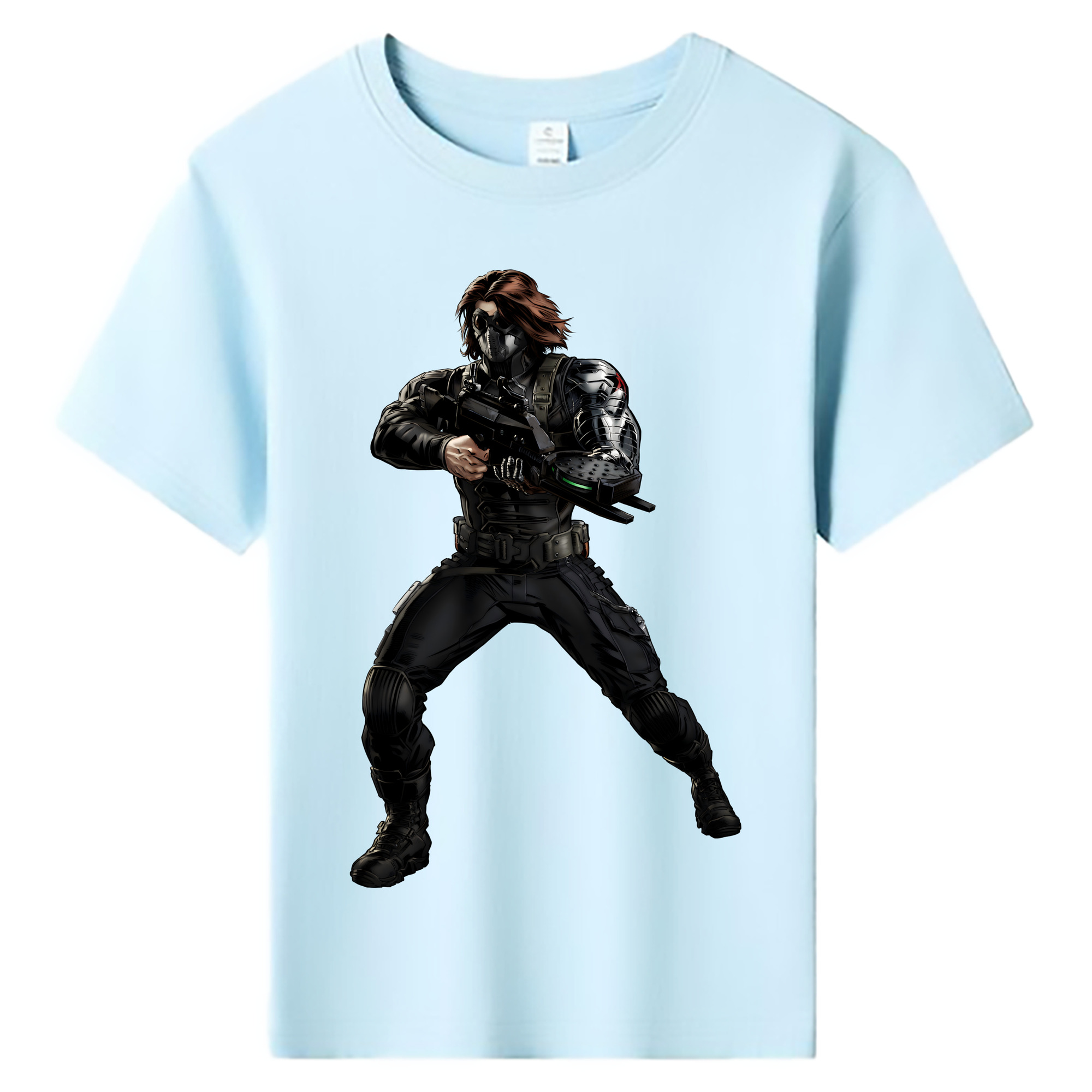 （画像用） アベンジャーズ The Avengers 綿100％キッズTシャツ（フロントプリント）